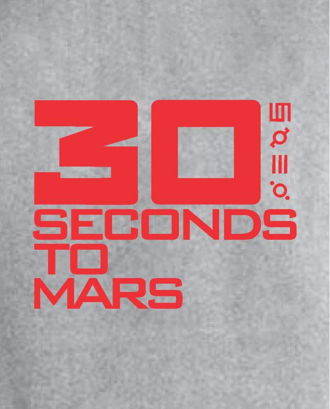 Džemperis  30 seconds to Mars logo